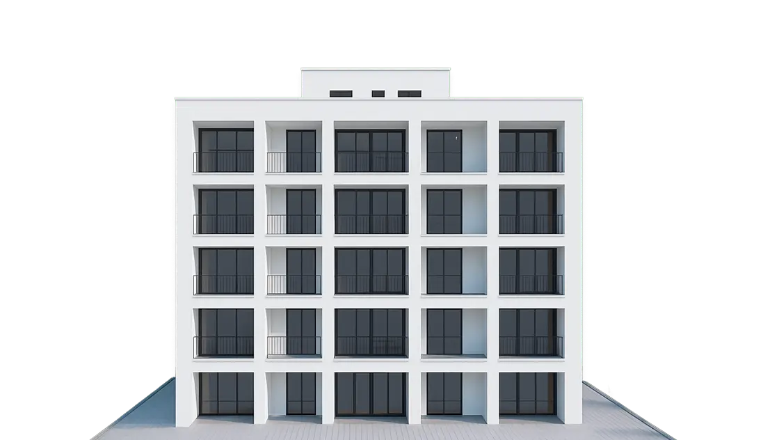 PG building with Encharge smart meters